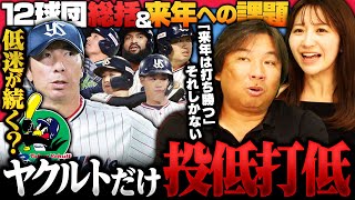 【12球団の総括11】『来年Aクラス入れないと5年低迷します』外国人フル稼働⁉︎来年の攻略は"打高投低"しかない‼︎今季の成績からヤクルトの課題を分析します‼︎【ヤクルト編】