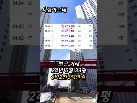 지금 인천에서 가장 인기 있는 신축 아파트 TOP3 안사면 후회한다!!!