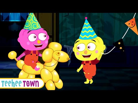 🧟Johny Johny Spooky New Year Party Song 🎉👻 Scary Songs For Kids By Teehee Town 💃🕺✨