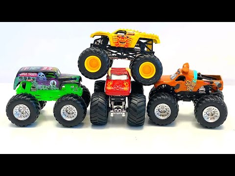 MONSTER JAM | GRAVE DIGGER | HOT WHEELS | EL TORO LOCO | MONSTER TRUCKS | MAX-D | SCOOBY DOO | SMASH