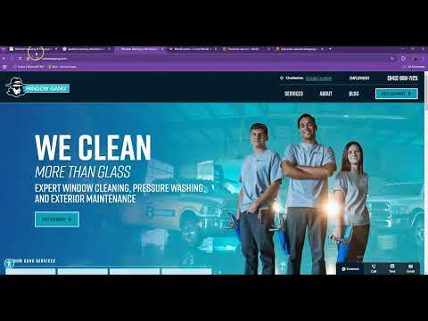 Website Analysis Video for Ambassador Window Cleaning & Maintenance