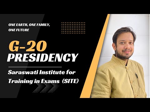 G-20 Presidency explained by Pankaj Sir | One Earth, One Family, One Future