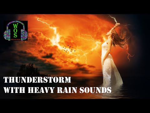 Thunderstorm with Heavy Rain Sounds