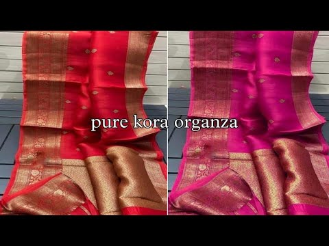 PURE KHADDI GEORGETTE SAREES  | only banars saree manufacturers available