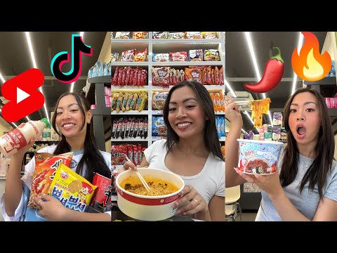 *compilation video* eating at the korean convenience store (day 61-90)