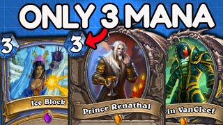 Hearthstone But It's ONLY 3 Mana Cards