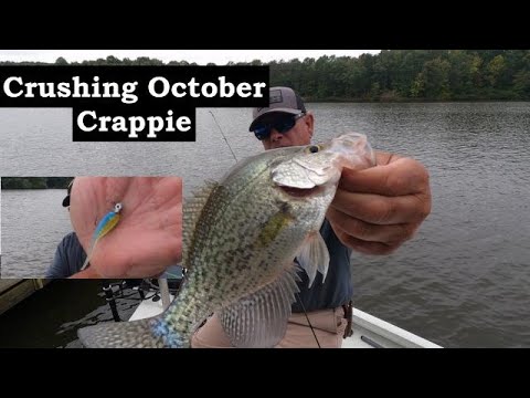 Crushing October Crappie Tips,Locations,Lures