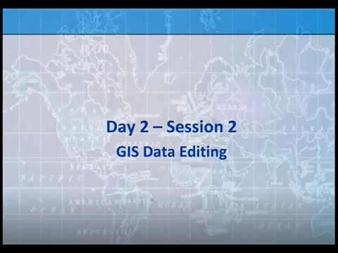 SCAG GIS Training: Data Editing