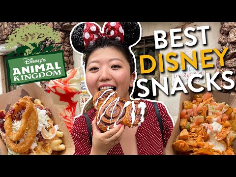 WHAT TO EAT AT ANIMAL KINGDOM 🥨🌳! Disneyworld Food Tour