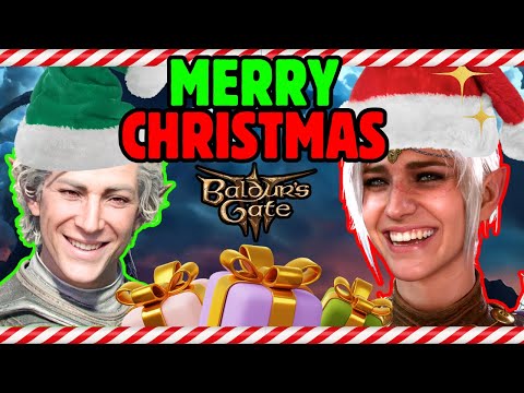 Merry Christmas & Happy Holidays in Baldur's Gate 3