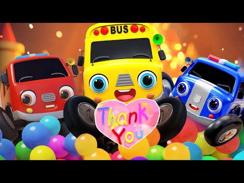 Thank You Song | Ambulance Song | Educational Cartoons for Kids | Nursery Rhymes & Kids Songs