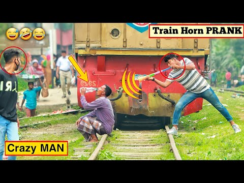 Update Viral Train Horn Prank 2022 | Part 5 | Best of Train Horn Prank Reaction on public...