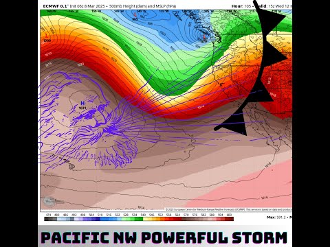 Pacific NW Powerful Storm(s) Update!