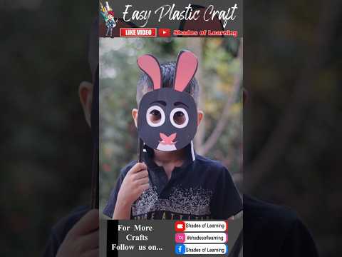 #shorts - fun toys - reuse plastic - dish mask - #ytshorts - #viral - #crafts