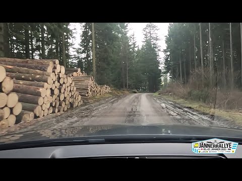 JÄNNERRALLYE 2023 | Stage 12/14 RUBBLE MASTER Sandl - St. Oswald