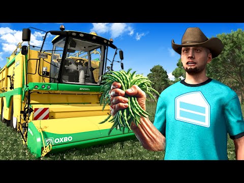 BAD FARMERS GROW GREEN BEANS! (Farming Simulator 25)