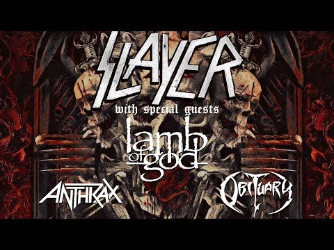 SLAYER - Final World Tour: Europe (OFFICIAL TOUR TRAILER)