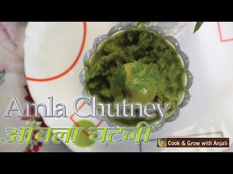 Amla Chutney Recipe || आसान, स्वास्थ्यवर्धक और जायकेदार आंवला चटनी || @CookandgrowwithA