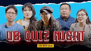 Live QUIZ NIGHT with JULIA