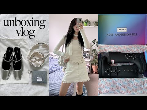 vlog✦ 봄•여름 아이템 이것저것📦 쇼핑도 하고 수영도 배우고 술도 마시는 직장인 브이로그. 경락 3회차 후기. 헌터부츠. 자라샌들. 포에지담. 무음. 세릭. 수영가방 소개