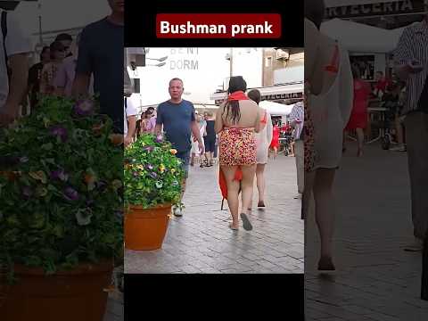 Bushman prank Reaction #funny #comedy #prank#fun#prankster #comedy #street #fun#fails #memes#shorts