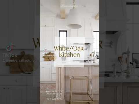 #whitecabinets #twotonekitchens