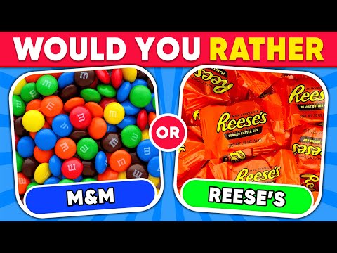 Would You Rather SNACKS & SWEETS Edition 🍟😋🍔 Daily Quiz