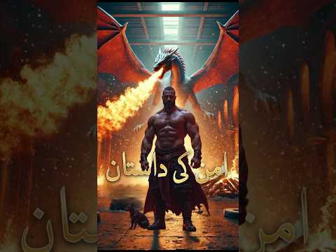 Aman ki dastaan | امن کی داستان | a dragon and a man story #dragon #animal #shorts #trailer #action