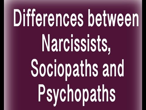 How to spot differences between Narcissists, Sociopaths and Psychopaths as a Hypnotherapist etc