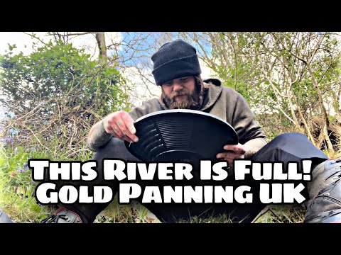 Secret Gold river packed full of heavies lead everywhere! Gold Panning UK