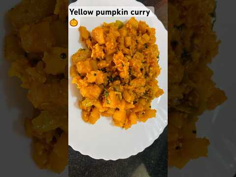 Yellow pumpkin curry #shortsfeed #shorts #youtubeshorts #food #yellowpumpkin #viralshorts #cooking