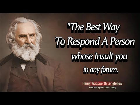 Henry Wadsworth Longfellow: Quotes from America's Beloved Poet || Inspiration from the Past