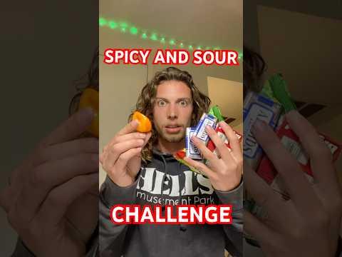 Spicy & Sour Challenge #spicy #spicyfood #sour