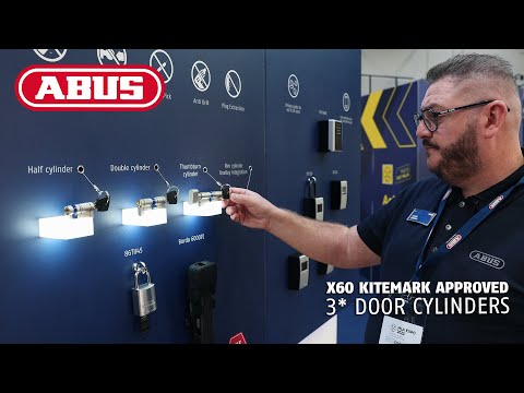 MLA Expo 2023 - ABUS X60 Kitemark Approved Door Cylinder