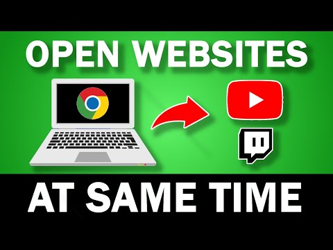 How To Open Two Websites At The Same Time