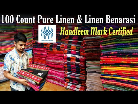 Pure Linen, Linen Benarasi, Mercerised Cotton, Pure Khadi, 100 Count Pure Cotton, Pure Muslin Saree