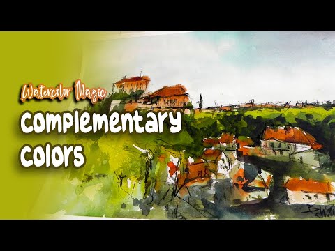 Are You Using the RIGHT Complementary Colors? Watercolor Secrets!