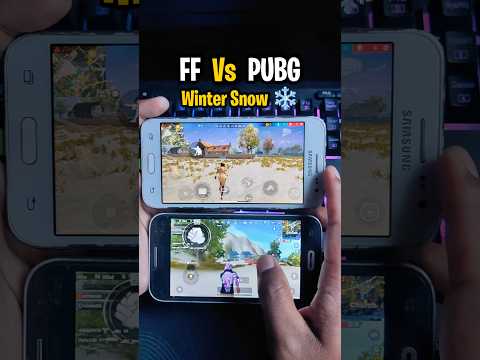 Free Fire Vs Pubg Mobile Lite Snow Map