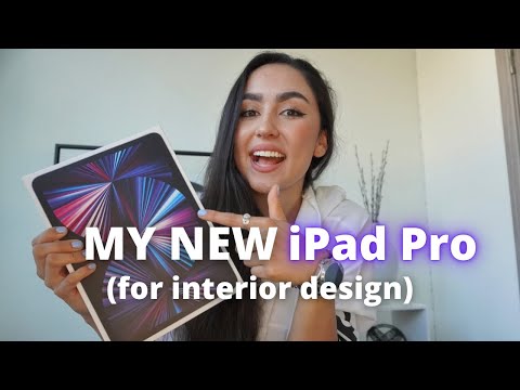 Why I bought an iPad for INTERIOR DESIGN | iPad Pro Unboxing