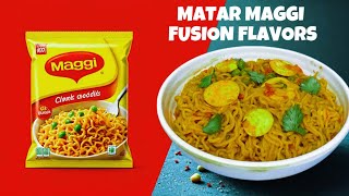 Matar Maggi with a Twist: Fusion Flavors