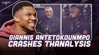 NBA MVP and Milwaukee Bucks SUPERSTAR Giannis Antetokounmpo CRASHES the Thanalysis podcast!