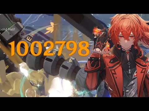 DILUC Hits 1 MILLION in Abyss 12-3-2