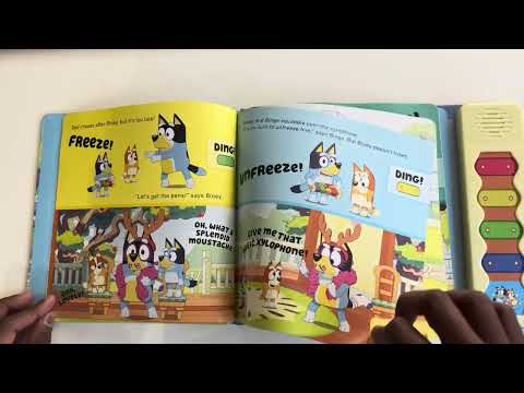 Read Aloud  Bluey  Magic Xylophone Sound Book   Kids Books