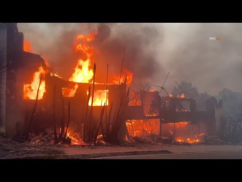 Texas firefighter reflects on first day battling California fires