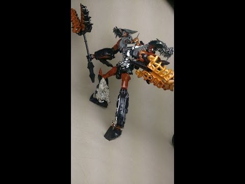 ~KazeDIBA~卡著豬肉的玩具現場-013-Transformers 4 Age of Extinction-鋼索-Grimlock