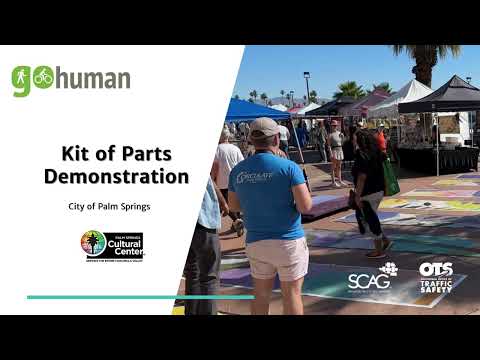 Palm Springs 2024 Go Human Kit of Parts Demonstration