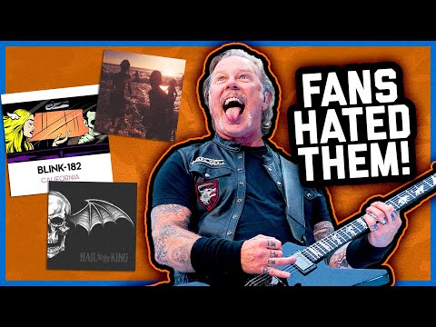 ALBUMS THAT FANS *HATED* (ft Blink-182, Linkin Park, Limp Bizkit)