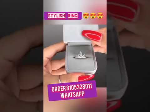 Simple and Stylish Silver Ring 💍 For Girls | Beautiful Design Silver Ring For Girls | Chandi Ki Ring