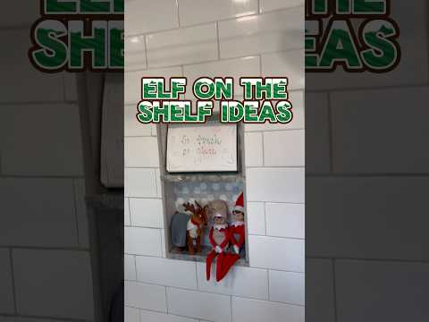 Elf on the Shelf Ideas 🎄 #elfintheshelf #elfontheshelfideas