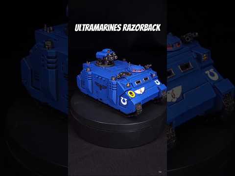 Pretty Clean Ultramarines Razorback #warhammer40k #warhammer #spacemarines